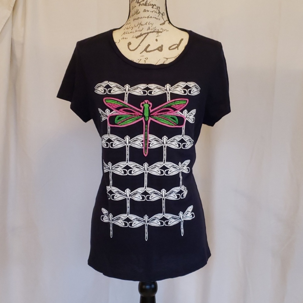 Crown & Ivy Dragonfly Tee